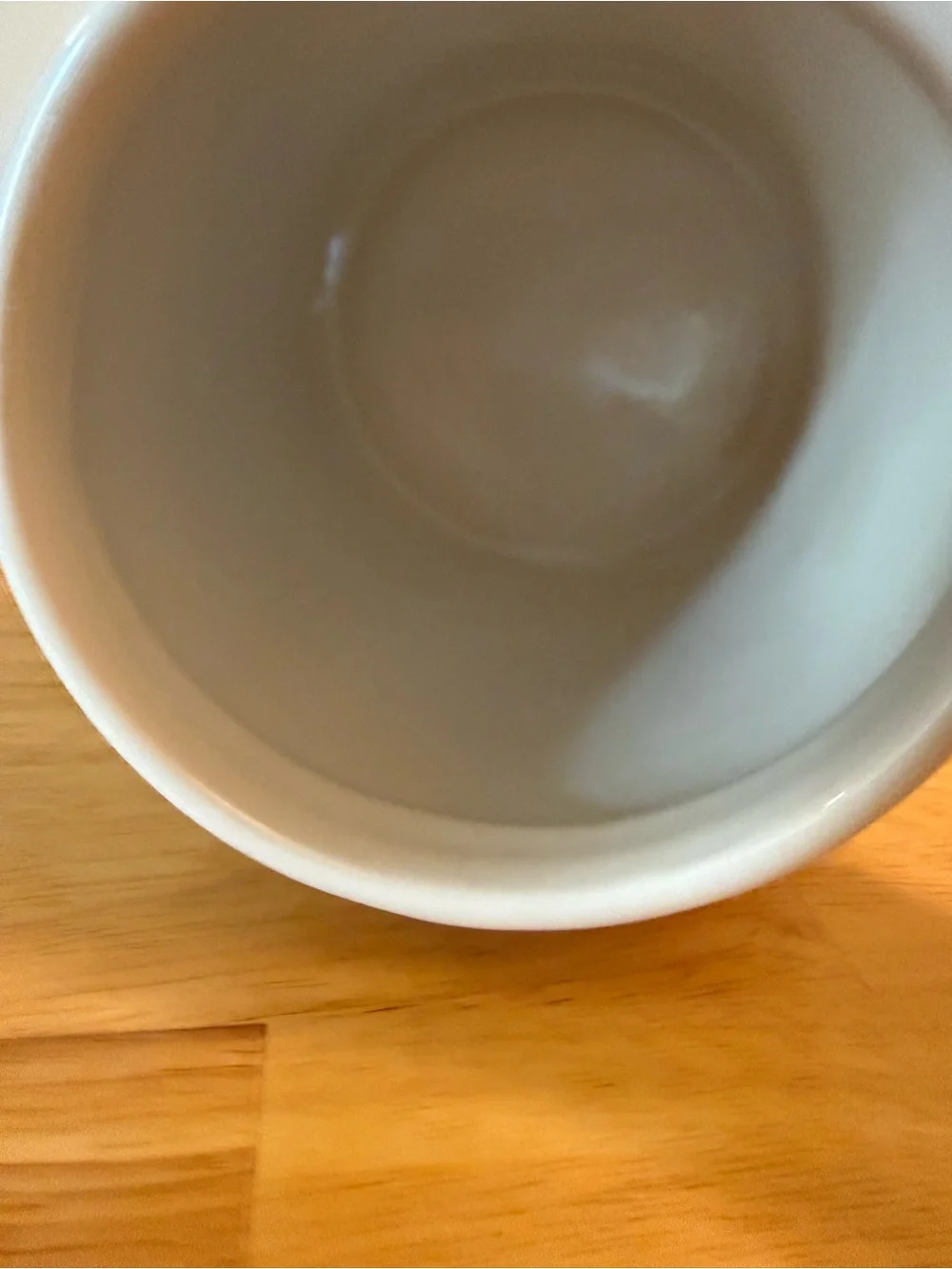 Rae Dunn White Ceramic Dog Treats Jar with Blue Base
